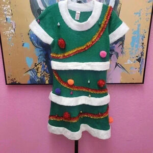 Holiday Time Whimsical Christmas Dress